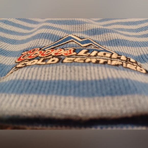 Mid 2000s Coors Light Mountain Cold Certified Limited Edition Toque - Picture 2 of 4